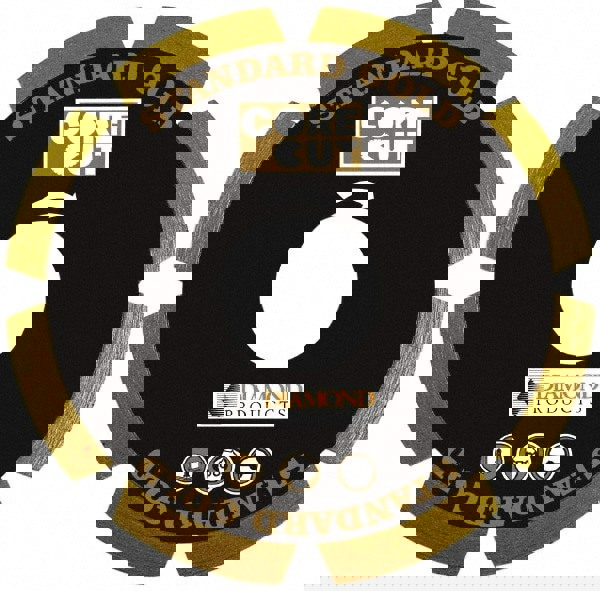 Wet & Dry Cut Saw Blade: 4